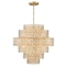 Z-Lite Dealey Chandelier, 17-Light, 32.5 In.W x 30.75 In.H, Heirloom Brass/Heirloom Brass 822P32-HB - alternate 1